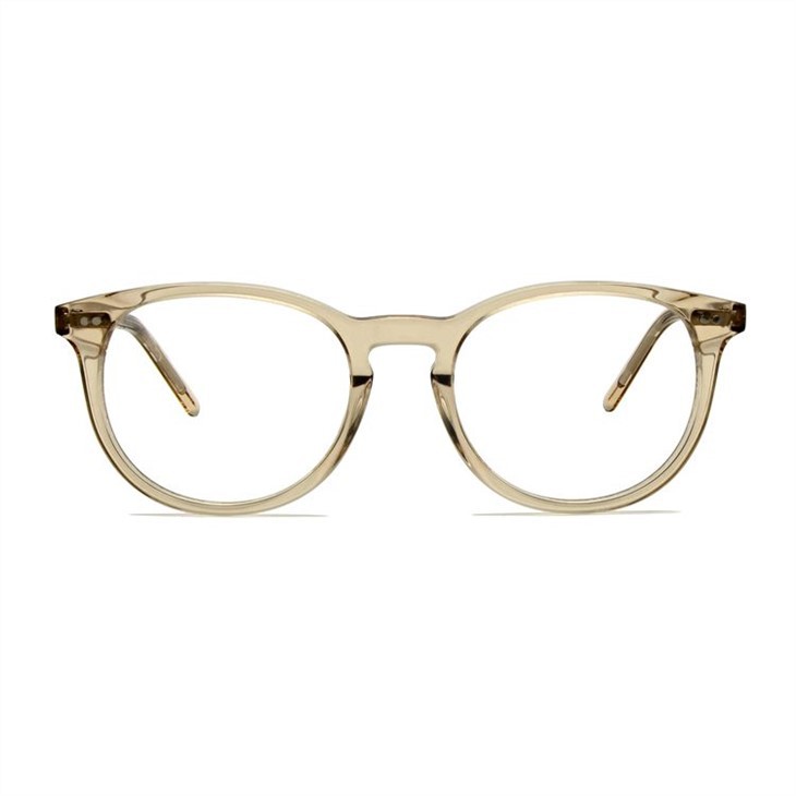OBE hinge brown Clear glasses frames (1)